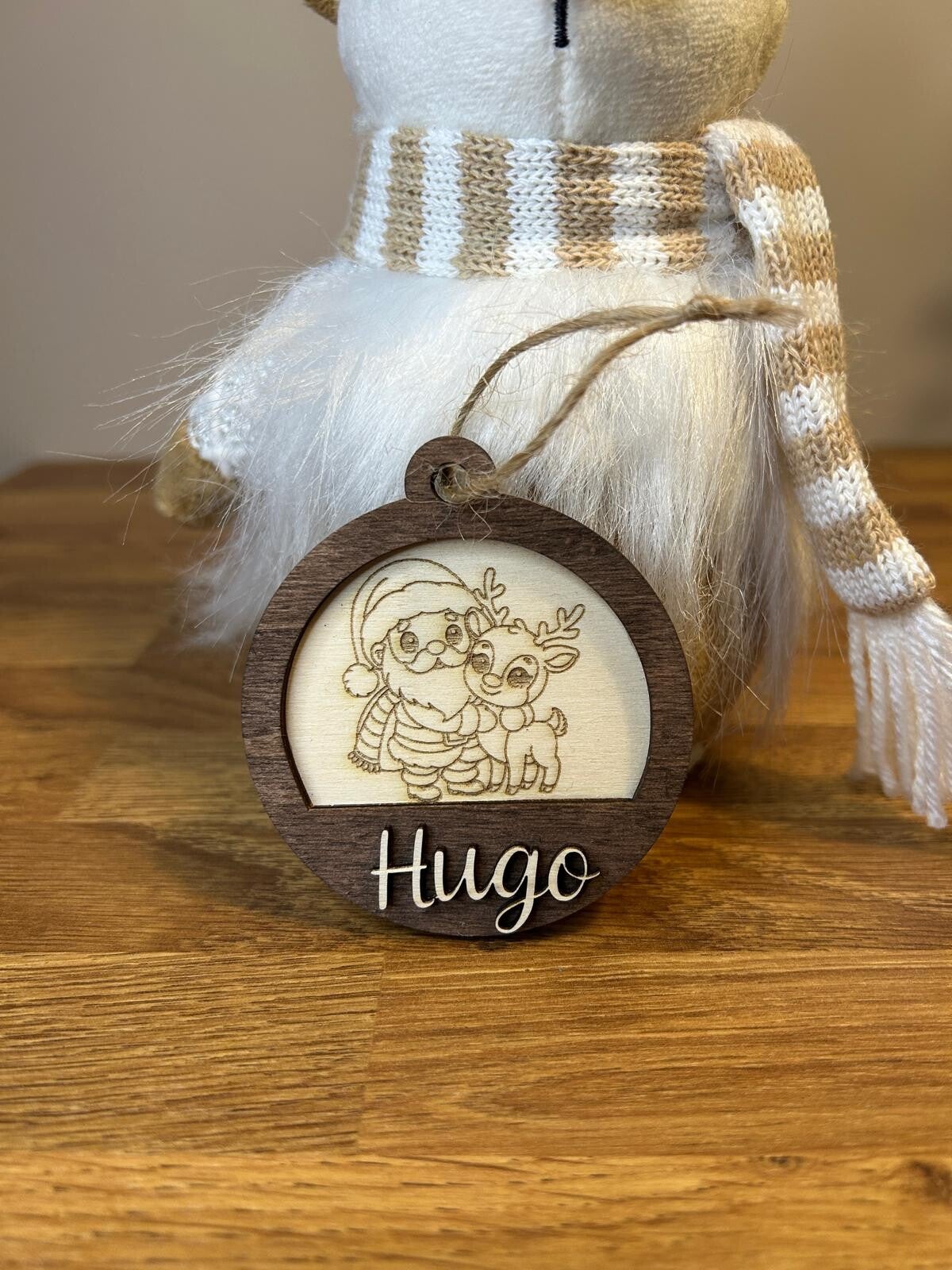 Boule de Noël, joli duo
