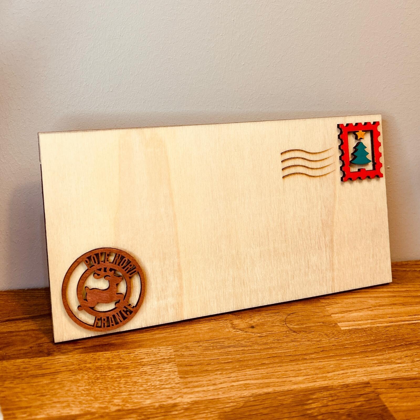 Enveloppe de Noël à personnaliser