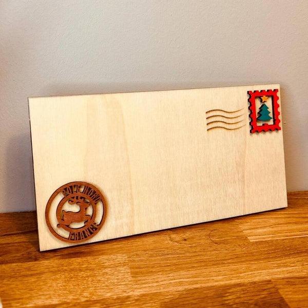 Enveloppe de Noël à personnaliser