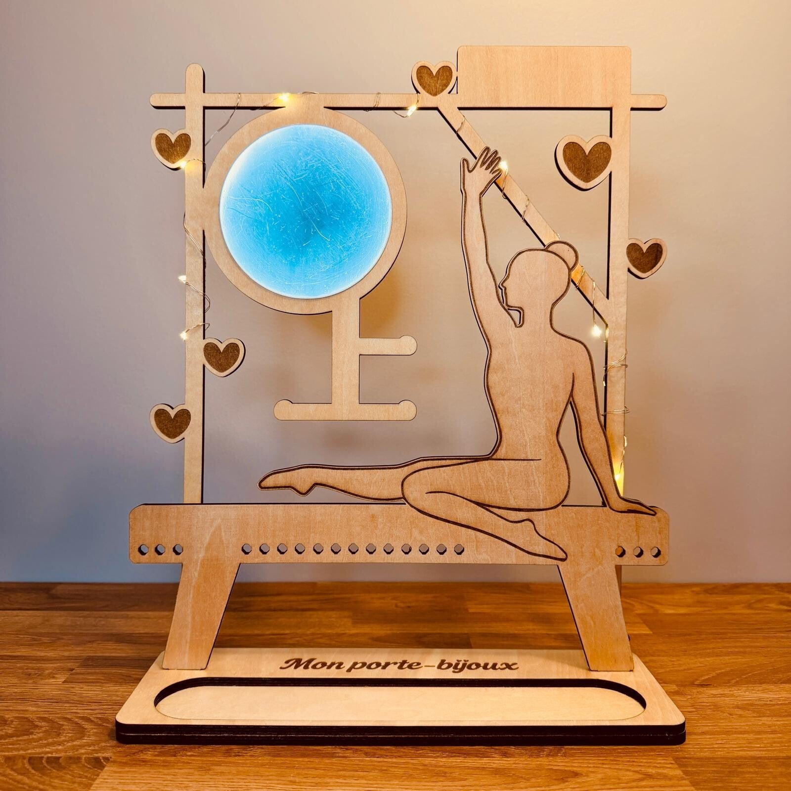 Porte bijoux "Gymnastique"