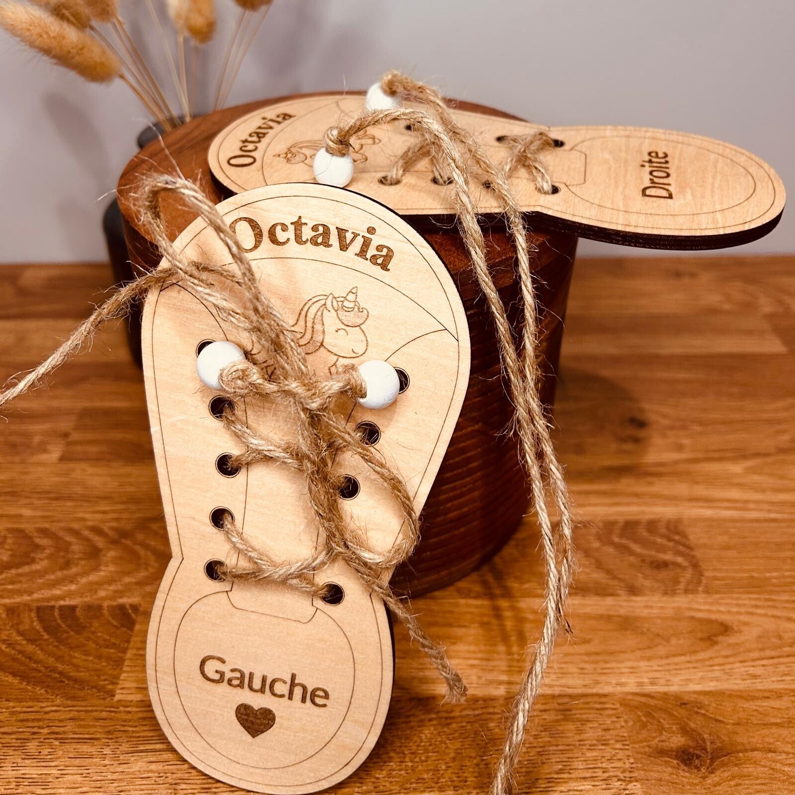 Les lacets des petits pieds