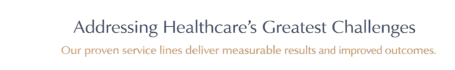 Addressing Healthcare Challenges