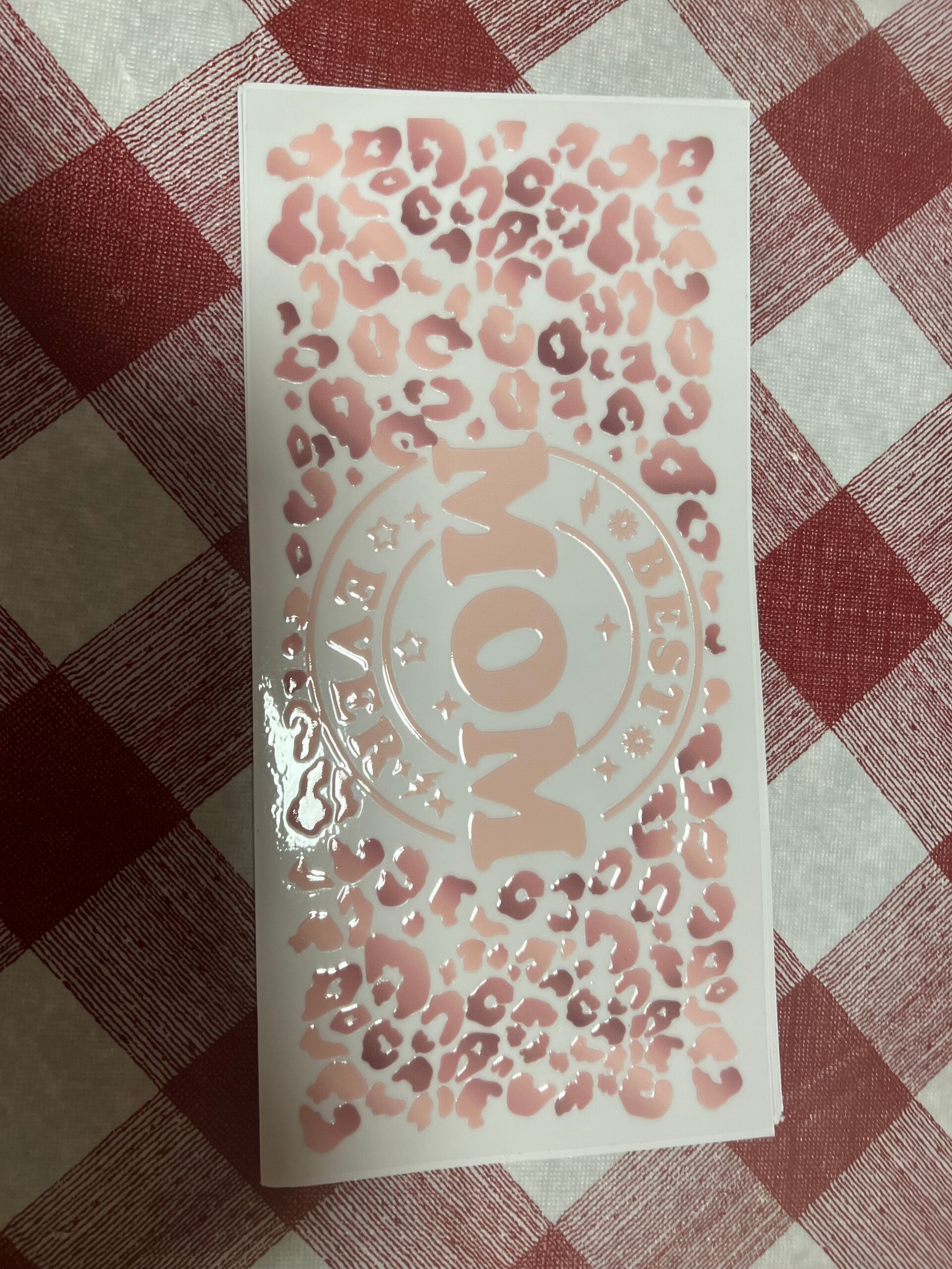 Pink Mom Cheetah print