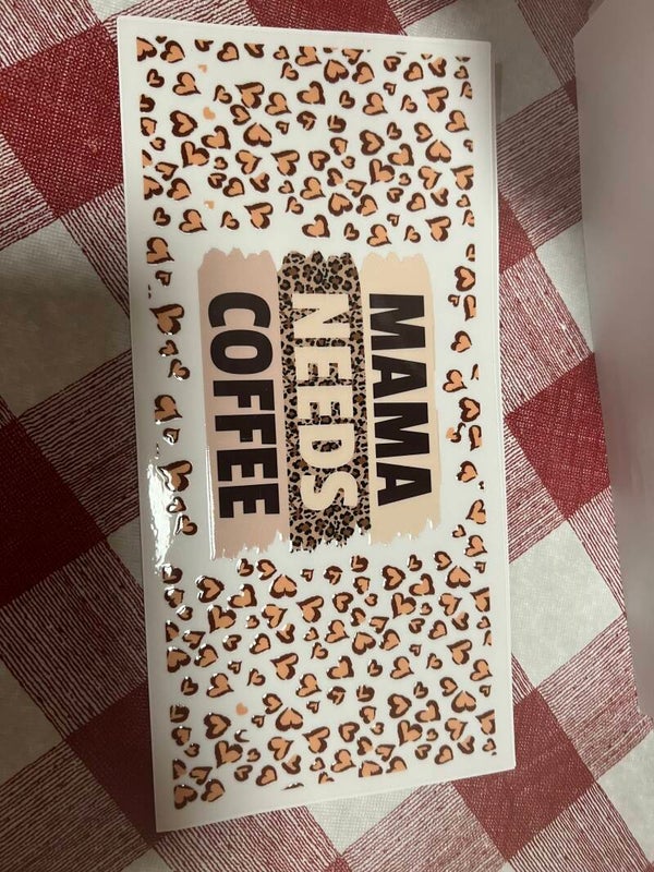 Mama needs Coffee Decal