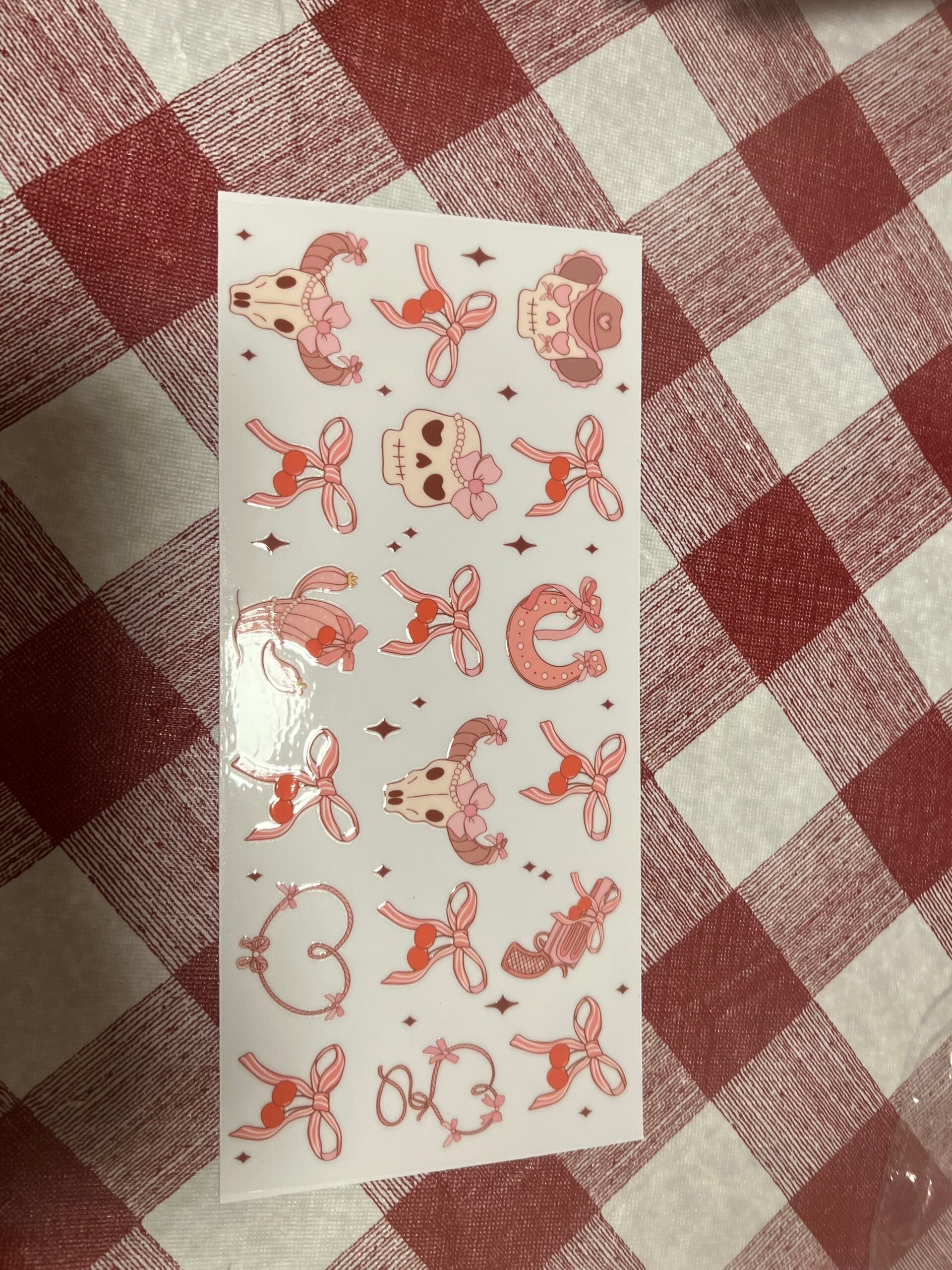 Pink Western Decal