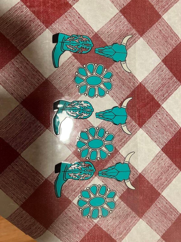 Western Boot  Decal
