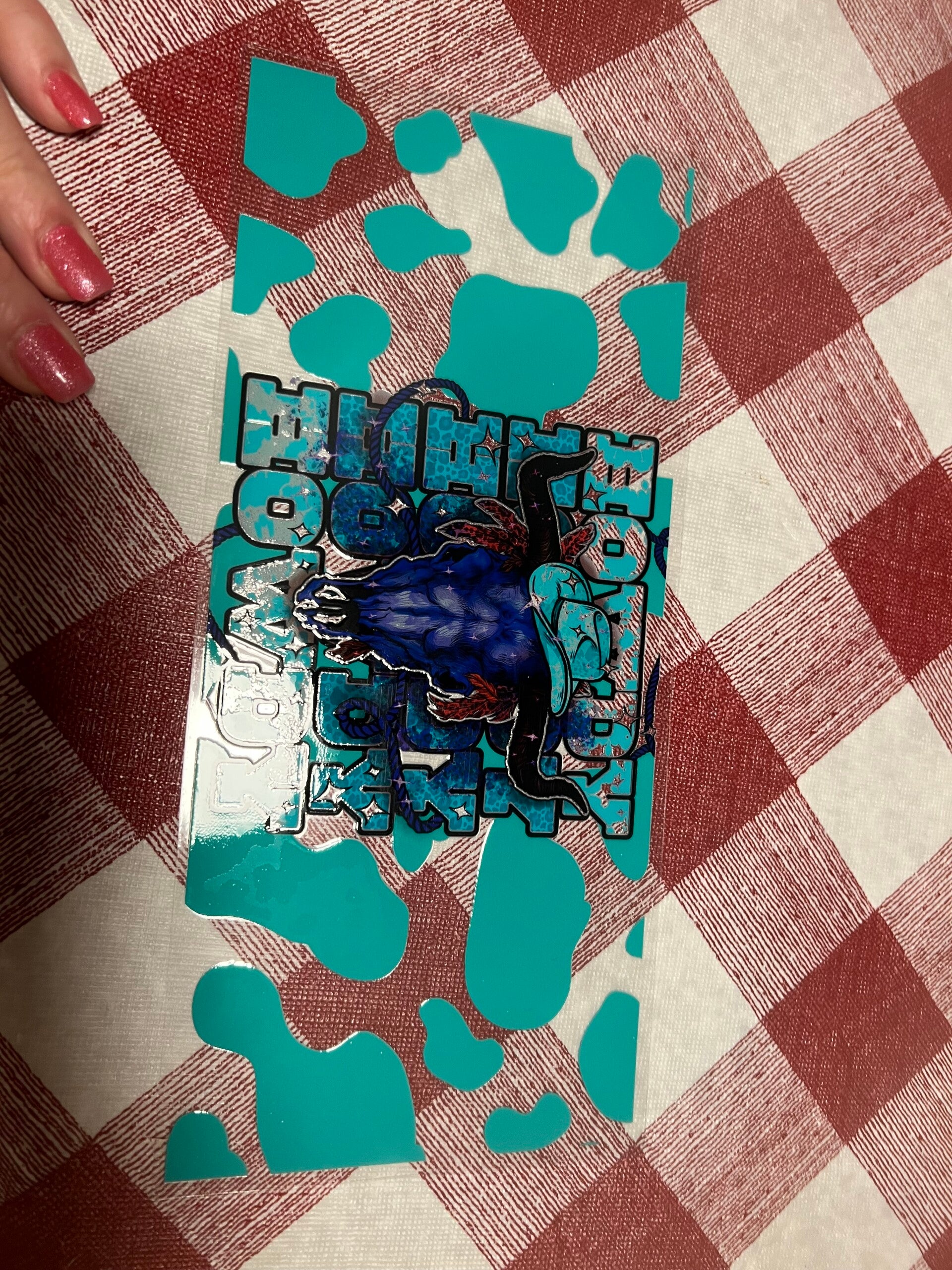 Western Howdy Decal