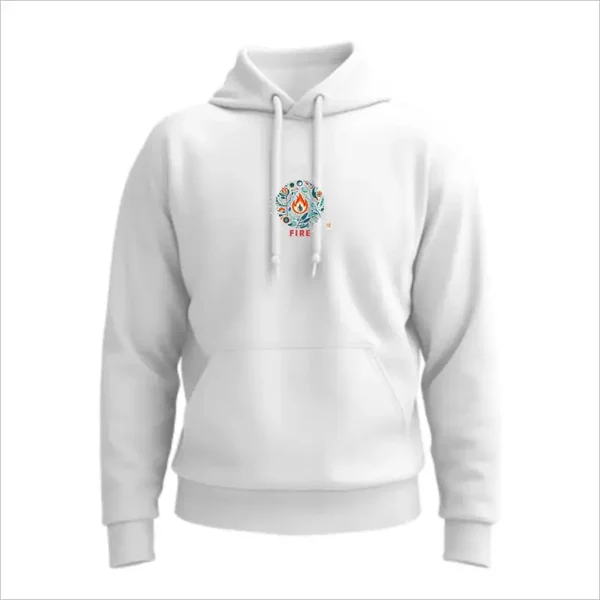 Hoodie Xtreme Unisex - EL003 - Fire