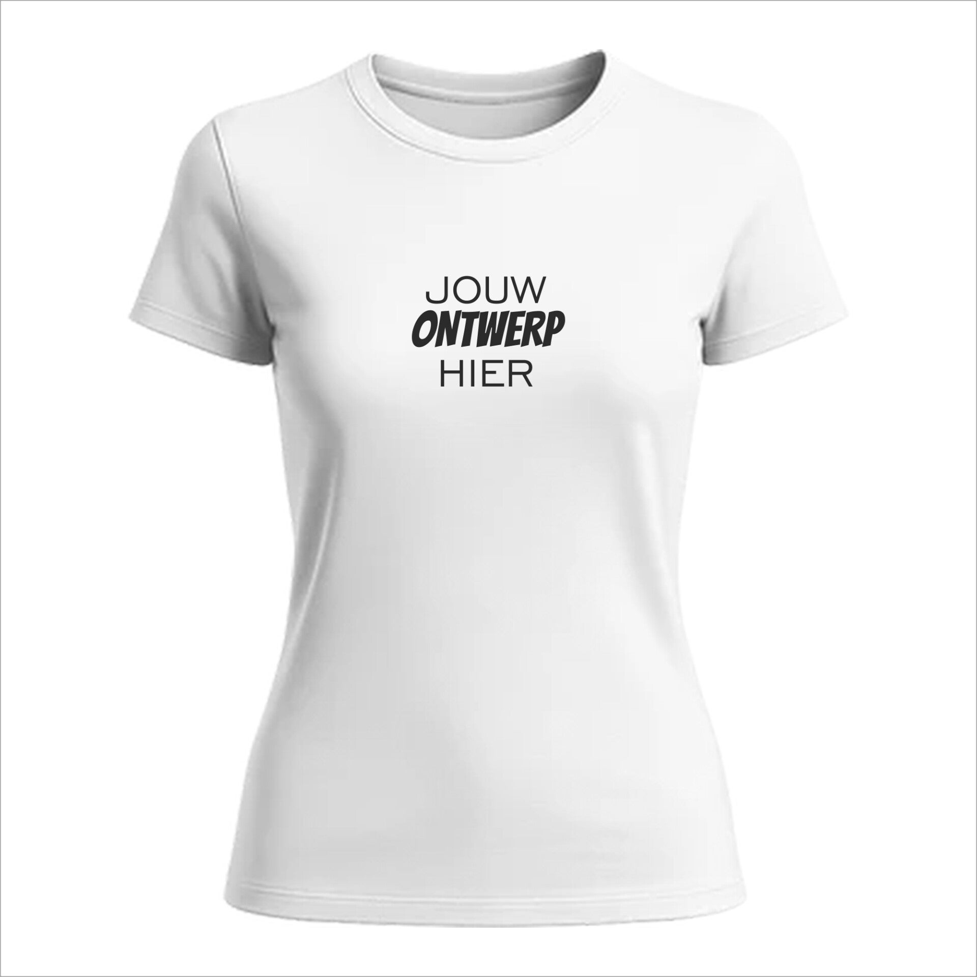 T-Shirt Comfort Dames (KM)