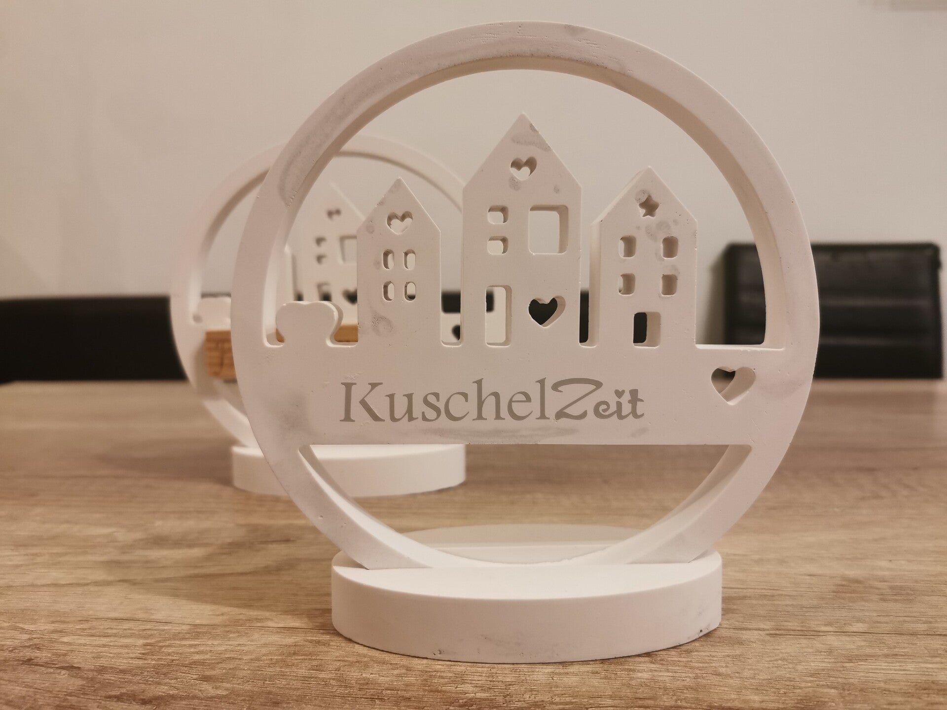 Dekoring mit Häuser aus Keraflott