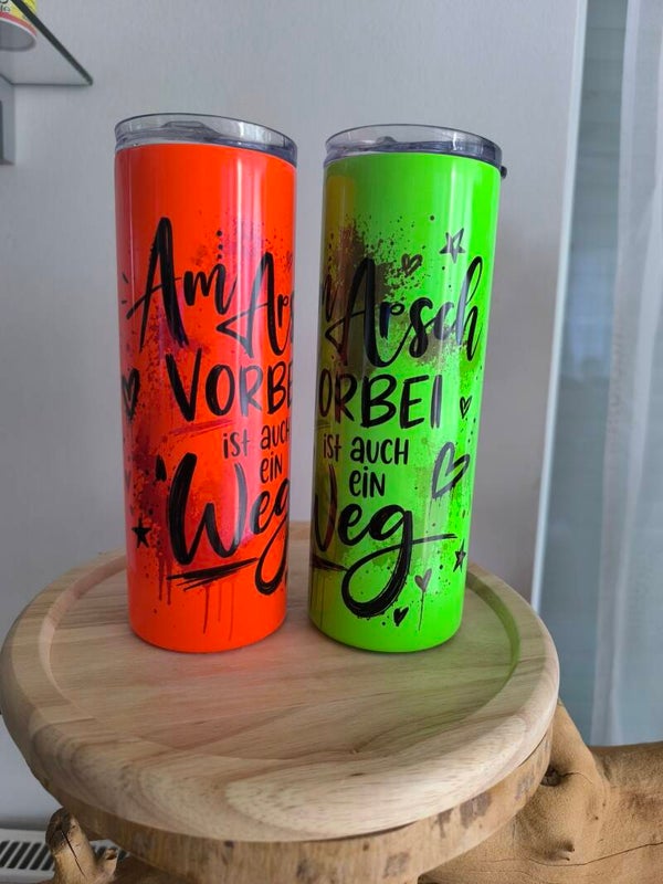 Tumbler-Becher Neon 600 ml