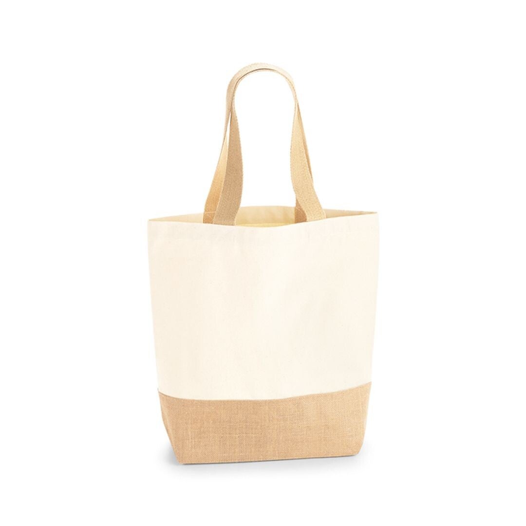 Jute Canvas Shopper