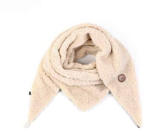PRE ORDER Teddy Sjaal panter - Off White