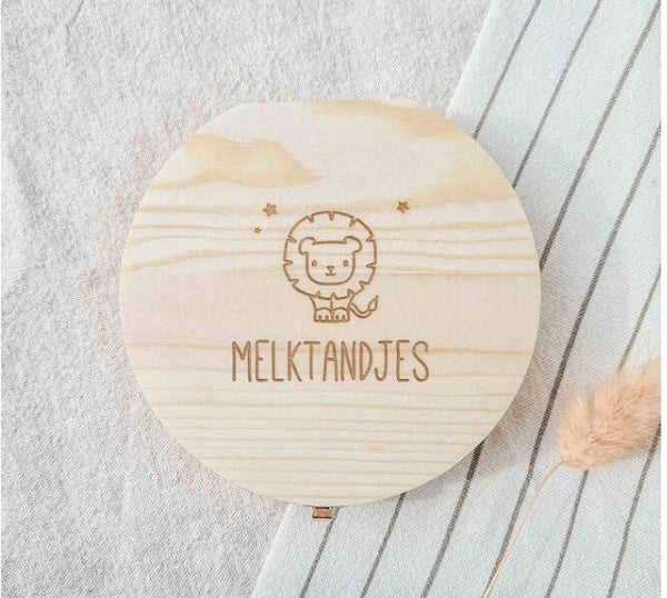 Tanden Bewaardoosje Leeuw