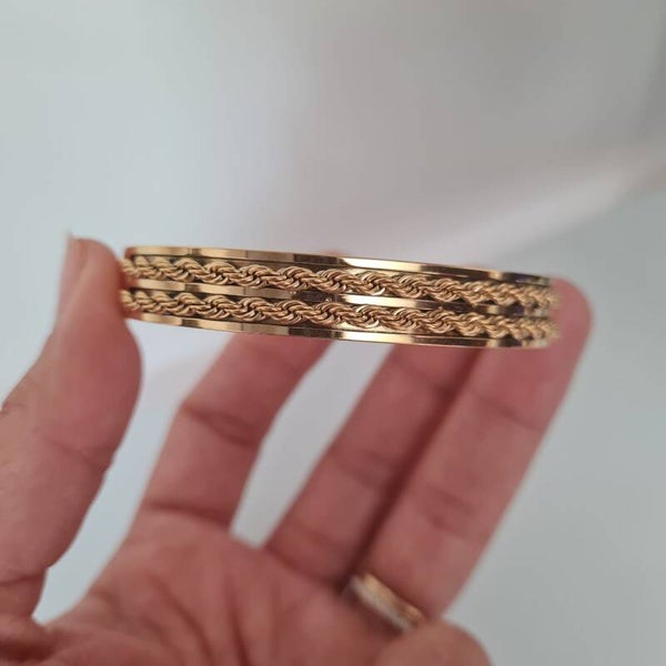 Bracelet double chaîne luxe