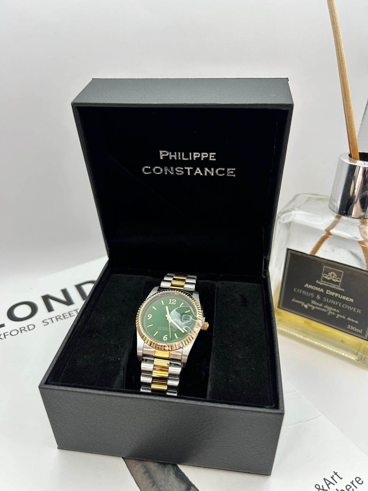MONTRE PHILIPPE CONSTANCE FOND VERT