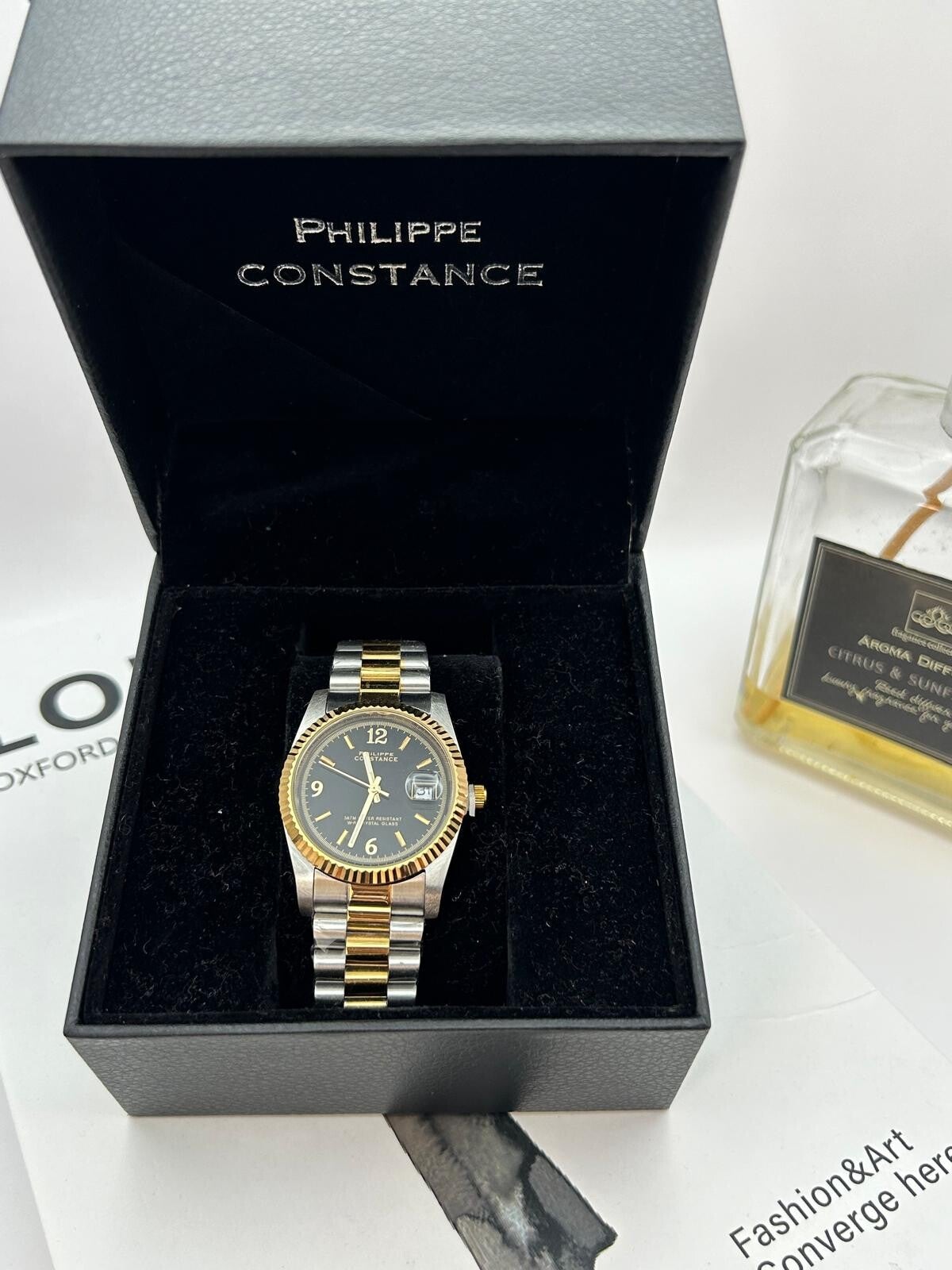 MONTRE PHILIPPE CONSTANCE FOND NOIR