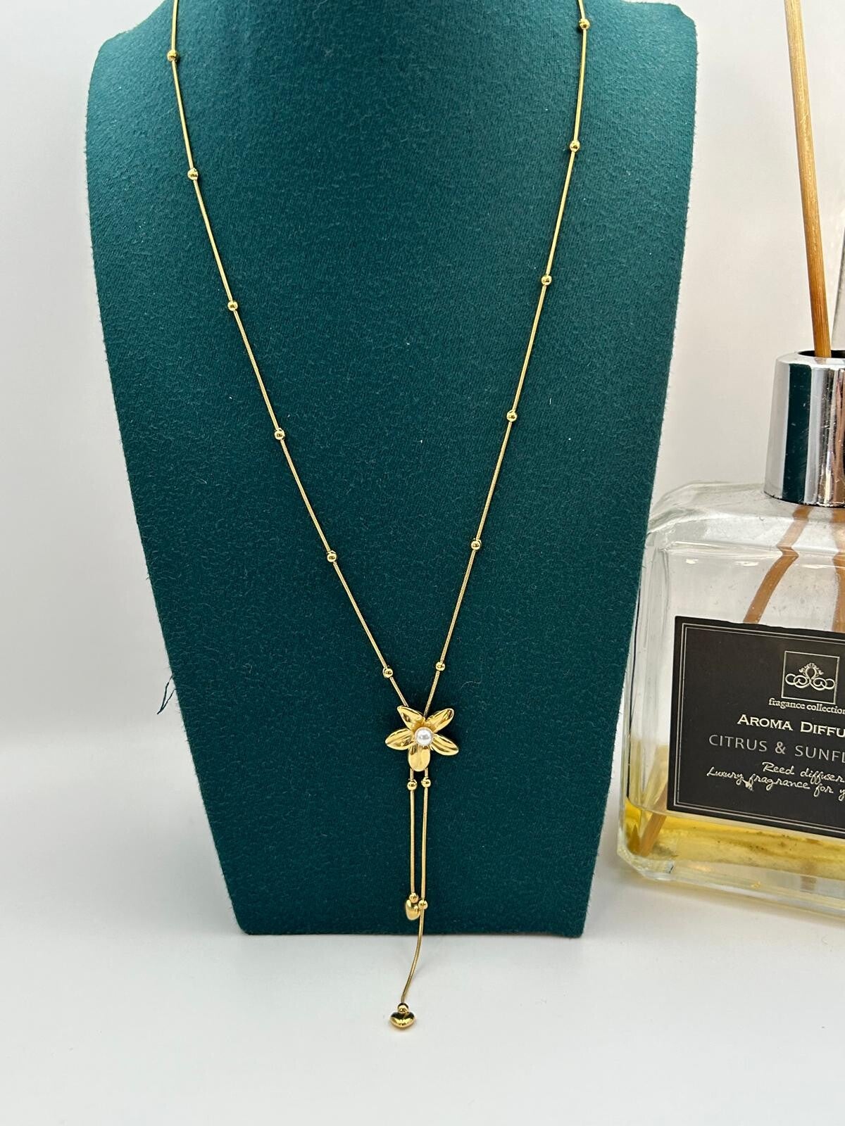 COLLIER / SAUTOIR  FLEUR