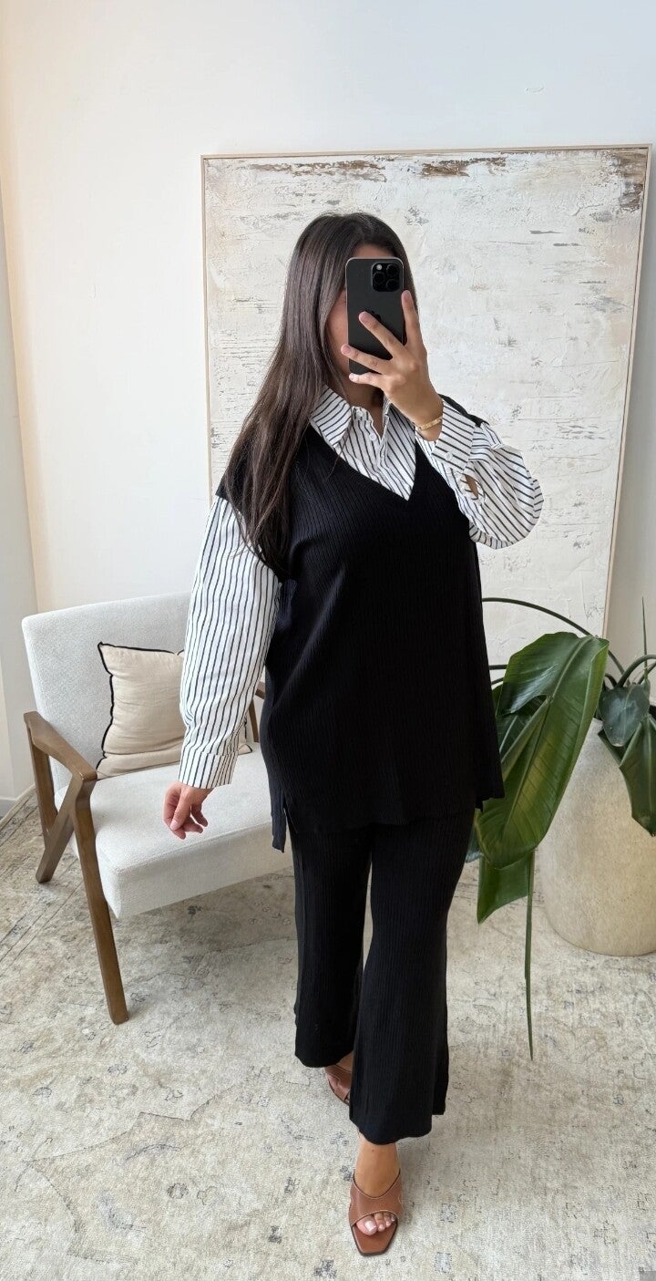 ENSEMBLE CLARA PULL CHEMISE