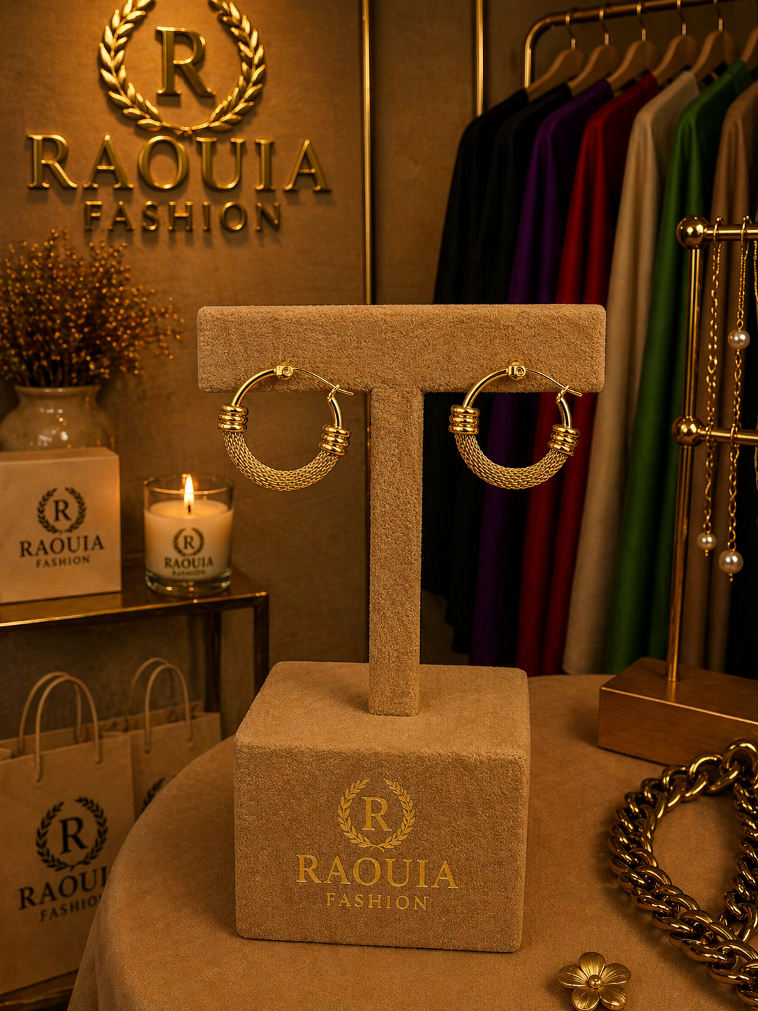BOUCLES D'OREILLES MARINA