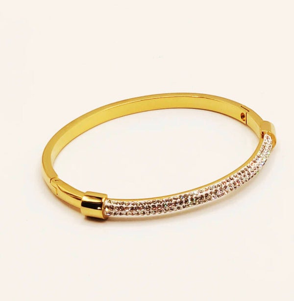 Bracelet Rigide Cristaux