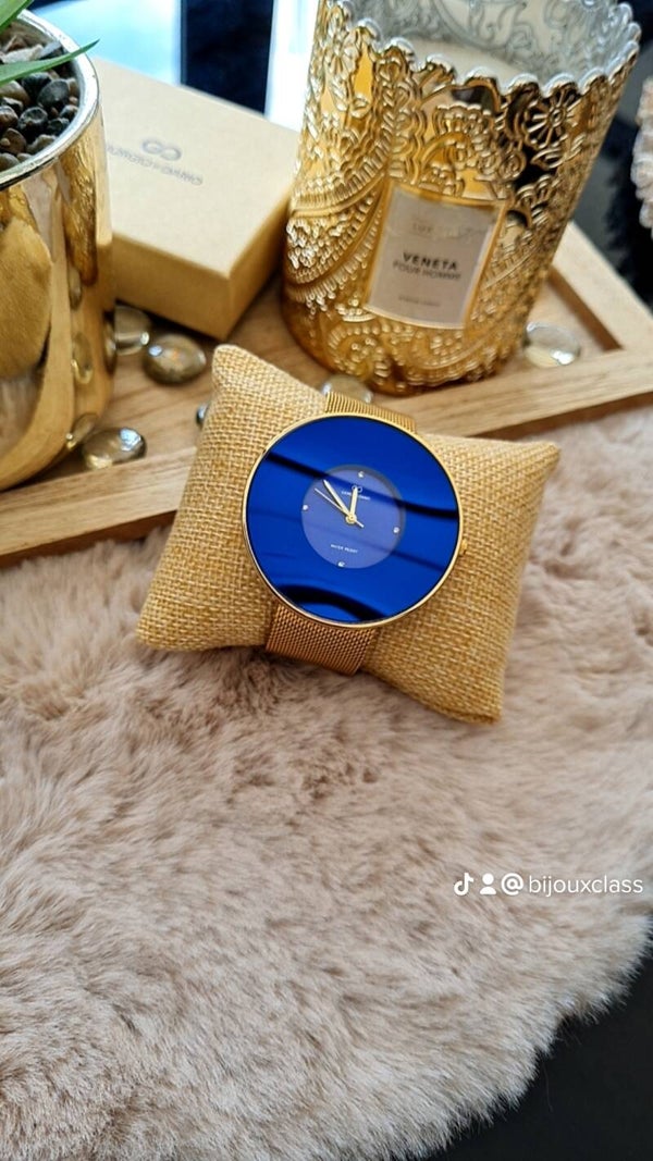 Montre Giorgio & Dario EU1991 Tour Bleu Fond Bleu