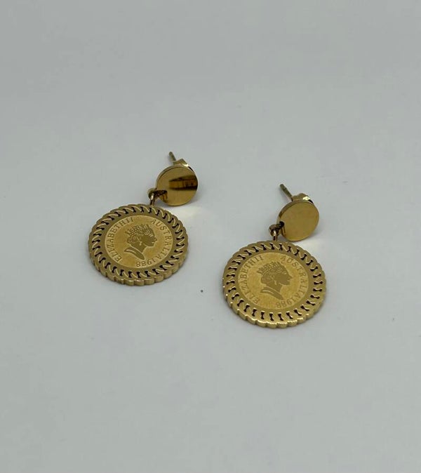 Boucles d'oreilles double cercles luxe