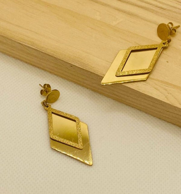 Boucles d'oreilles en acier inoxydable