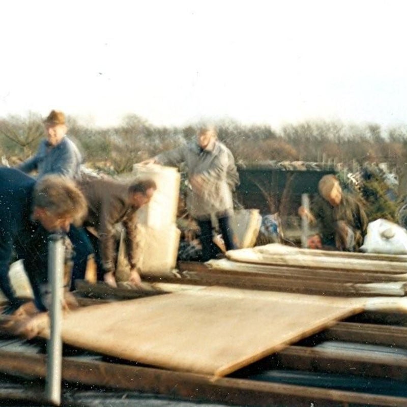 De vloer die nu toch wel begint te kraken