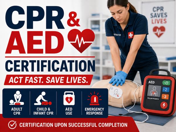 CPR and AED Certification