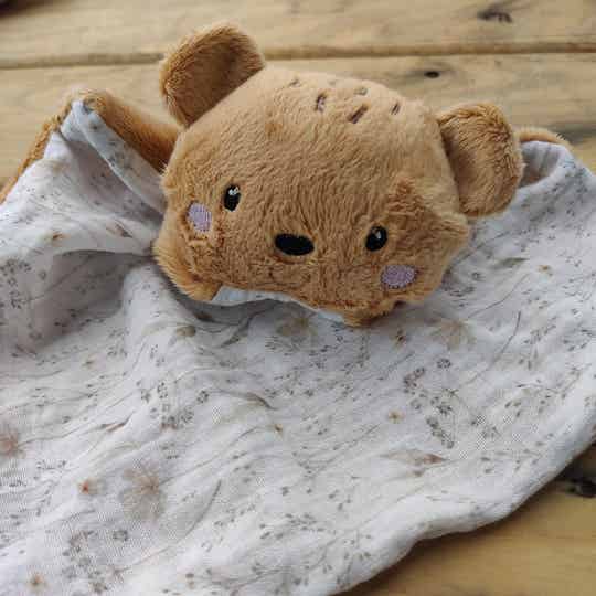 Schmusetuch Bär