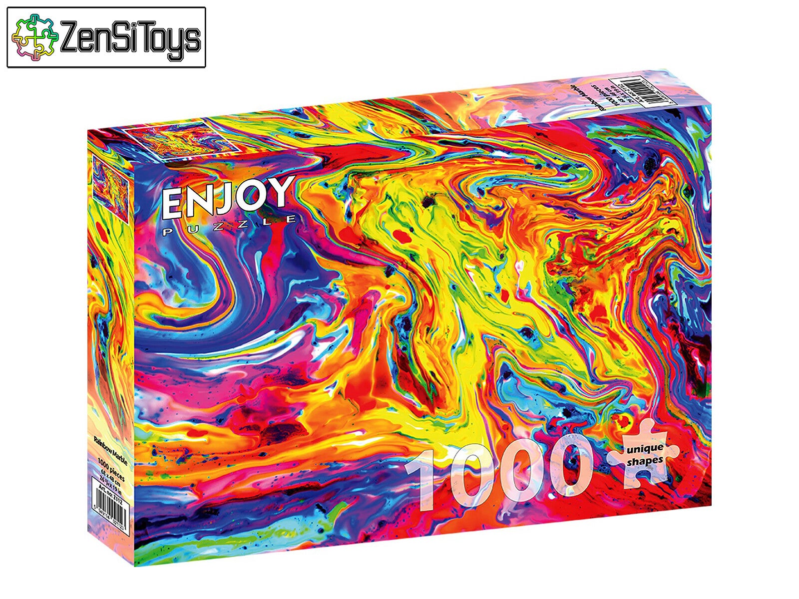 Enjoy Puzzle Rainbow Marble 1000 stukjes