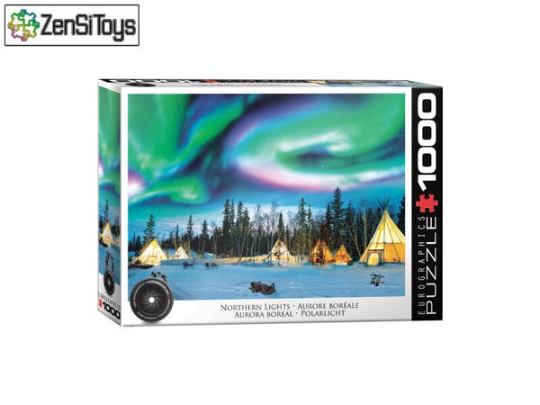 Eurographics Noorderlicht - Northern Lights - Yellowknife 1000 Stukjes