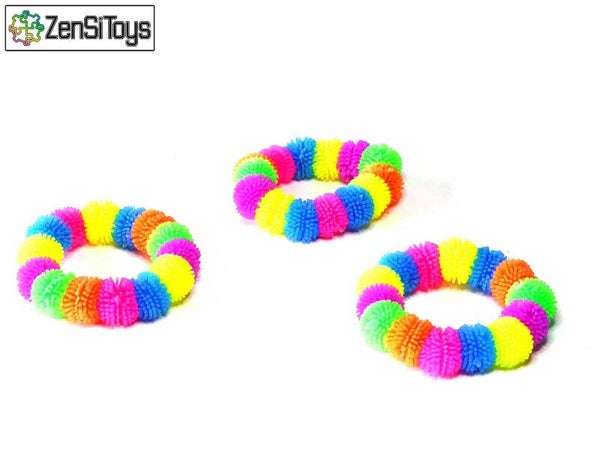 Sensorische Regenboog Armbanden - Set Van 3