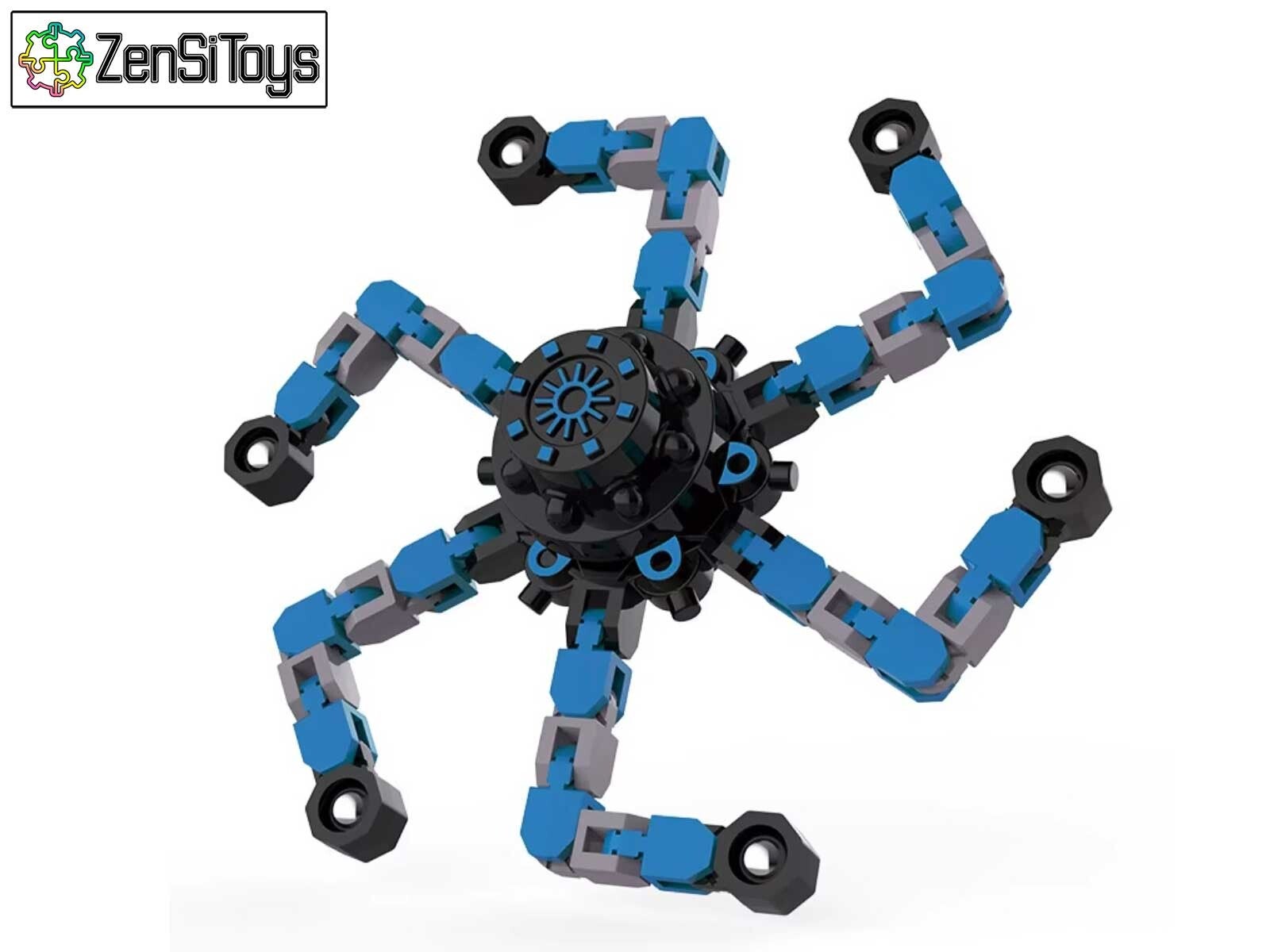Transformer Fidget Blauw