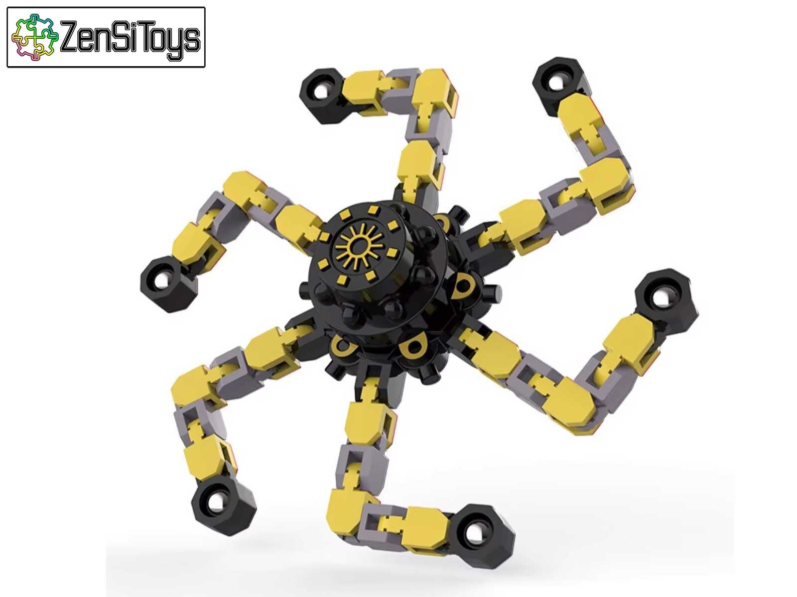 Transformer Fidget Geel