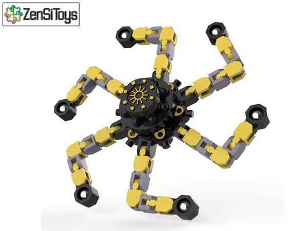 Transformer Fidget Geel