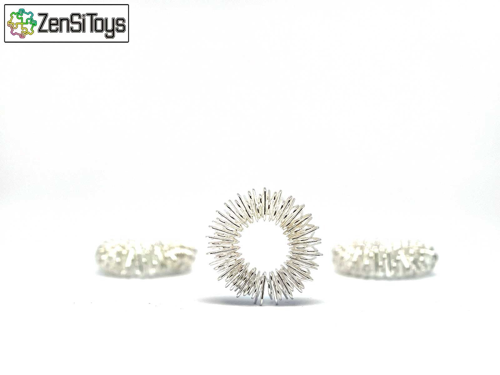 Fidget Ringen Set Van 3 (Zilver)