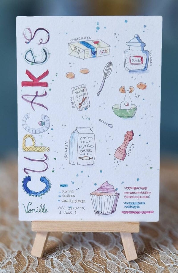 Cupcakes recept