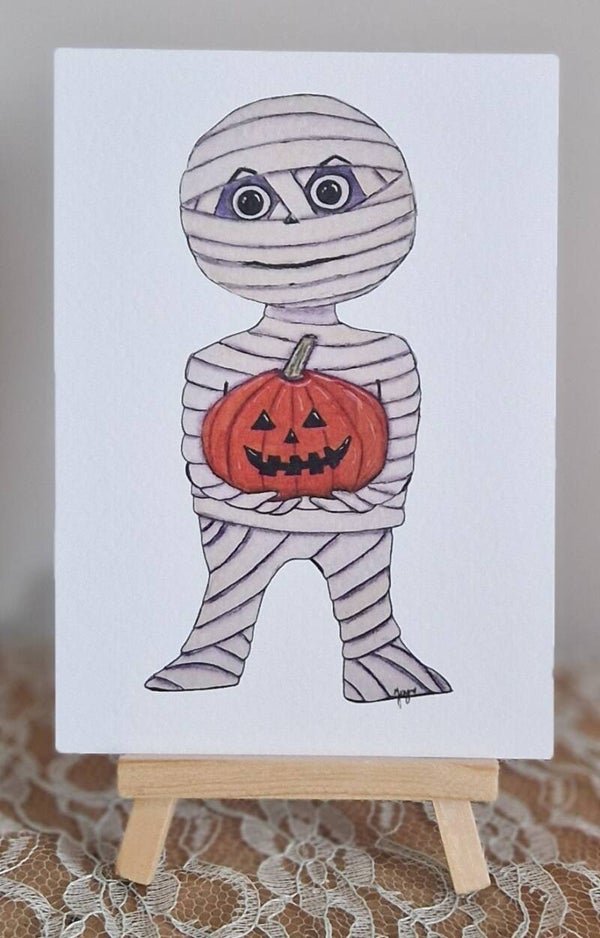 Halloween mummy