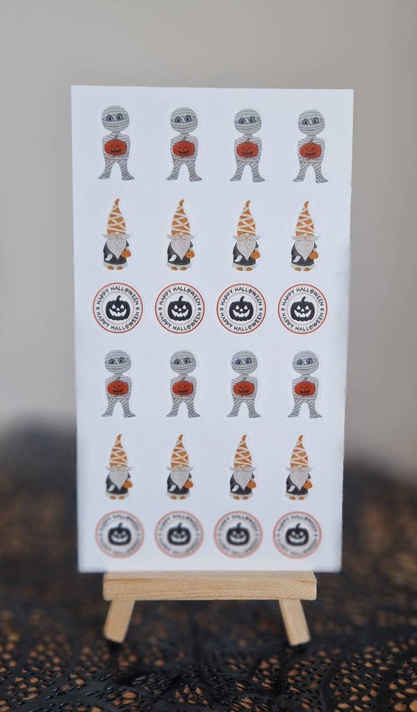 Halloween stickervel