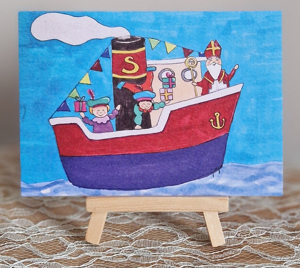 Sinterklaas stoomboot