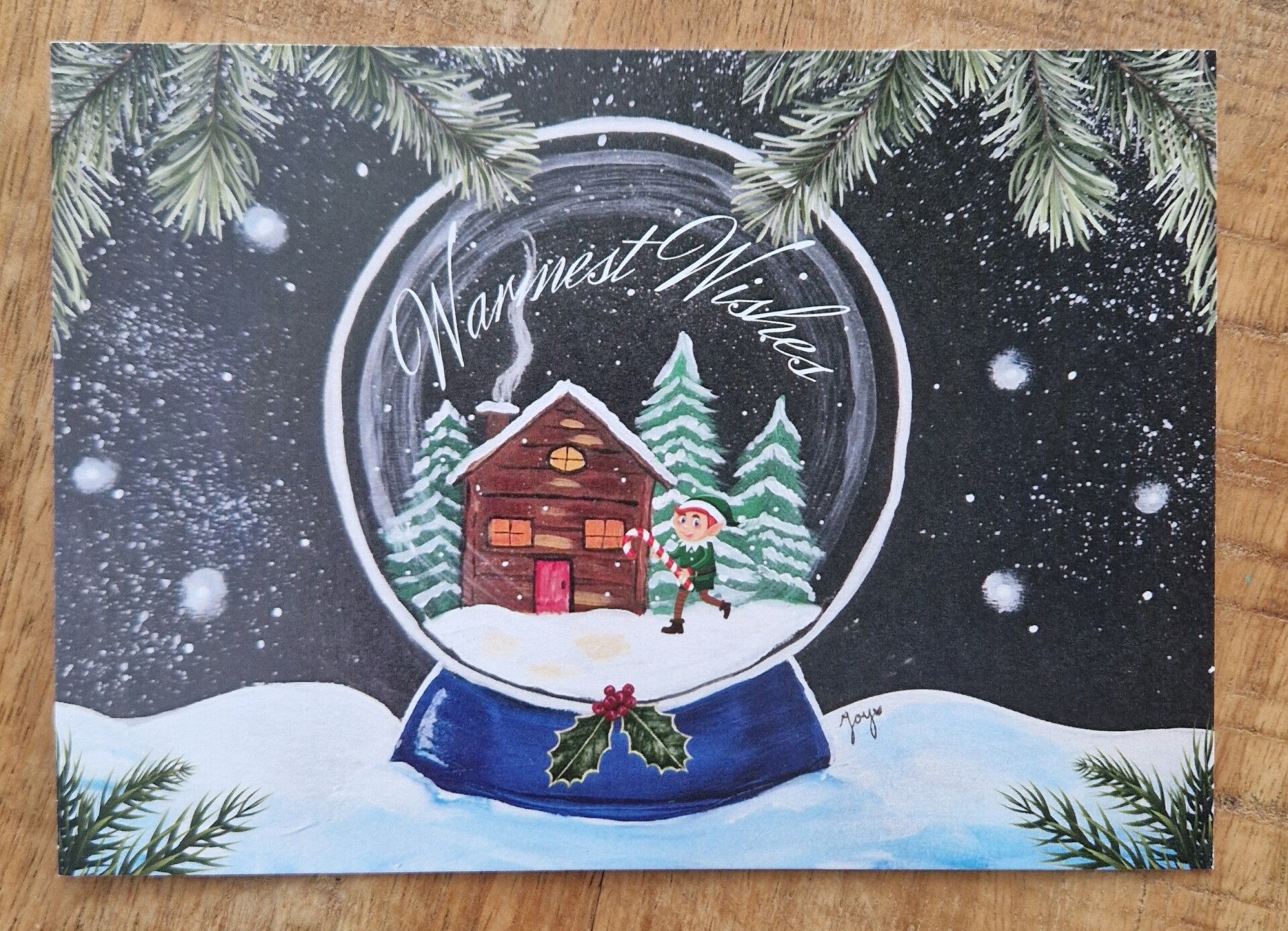 Warm Wishes Sneeuwbol