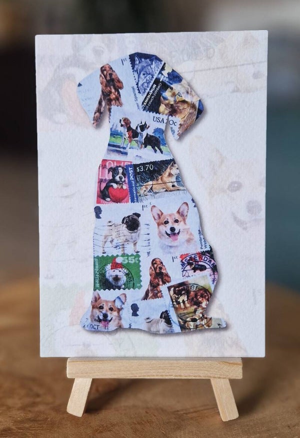 Postzegel Hondje