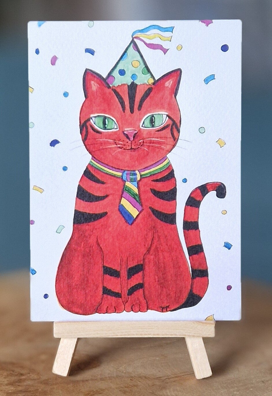 Feestelijke kat