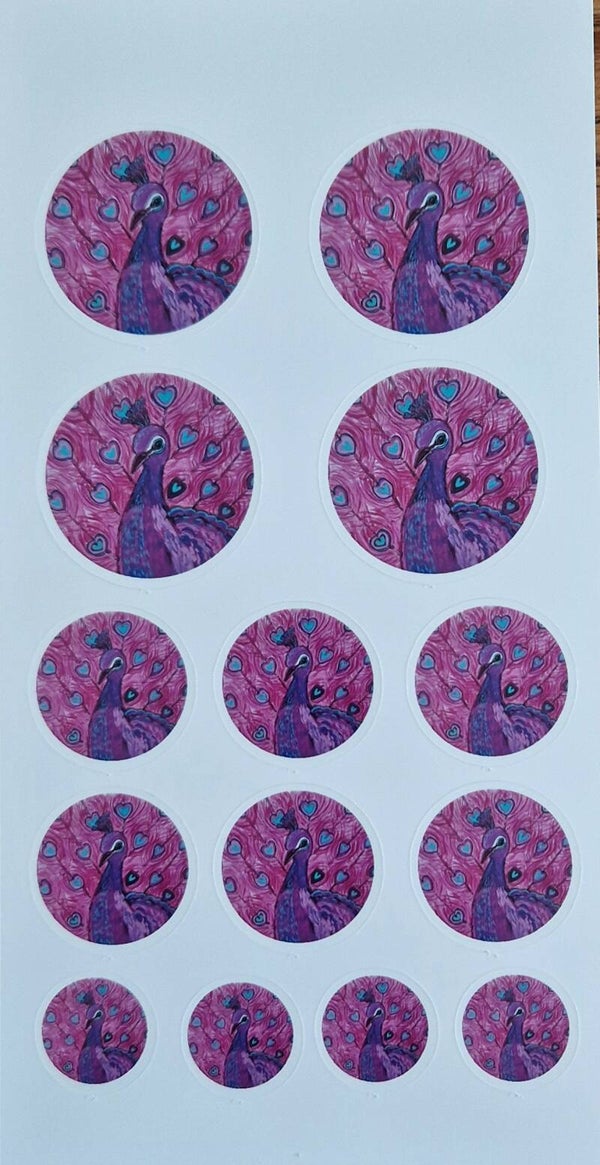 Stickers pauw