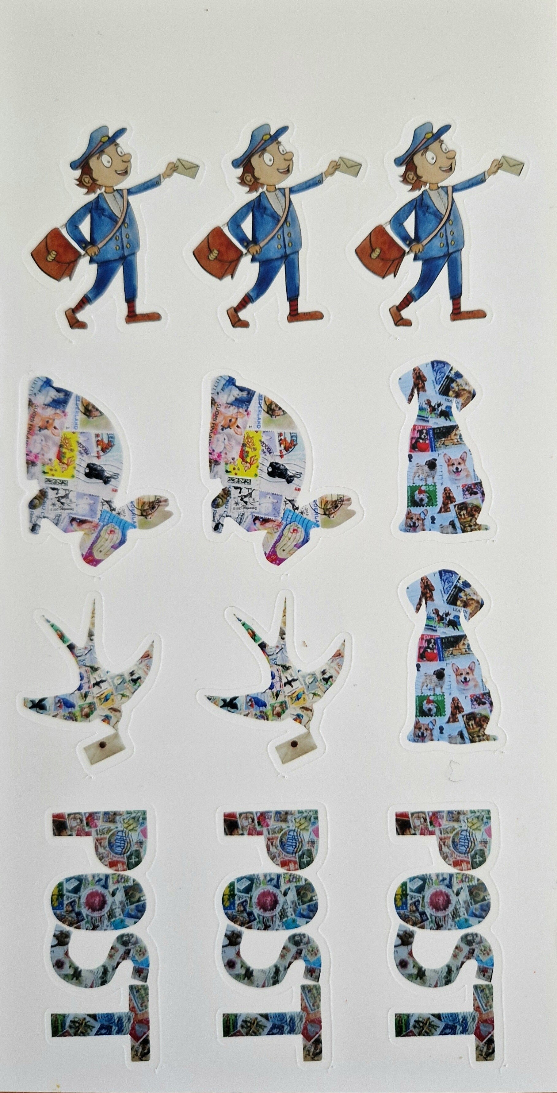 Stickervel Post