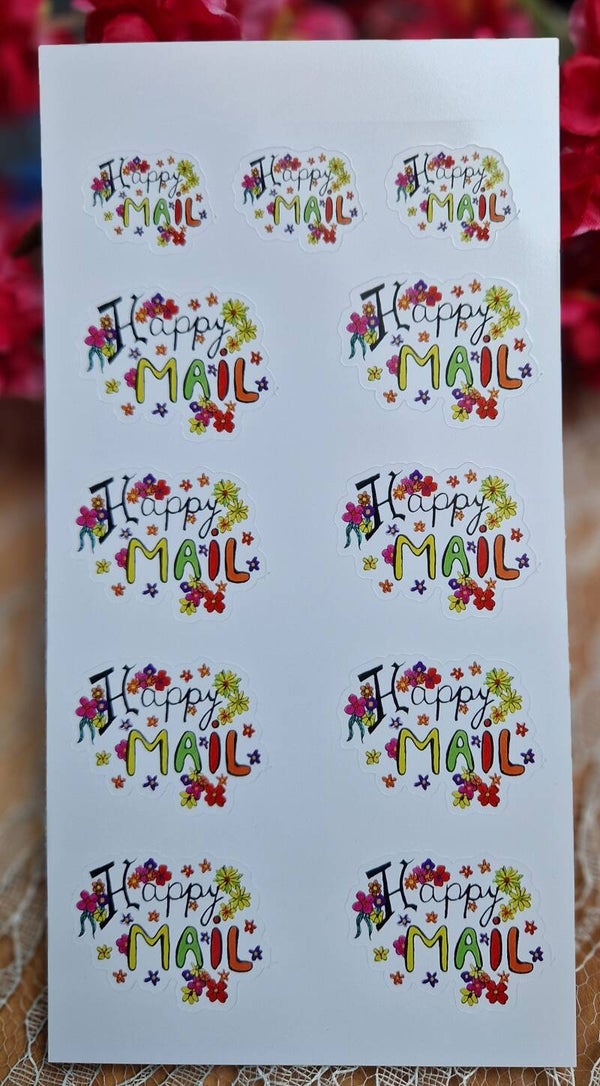 Stickervel Happy Mail