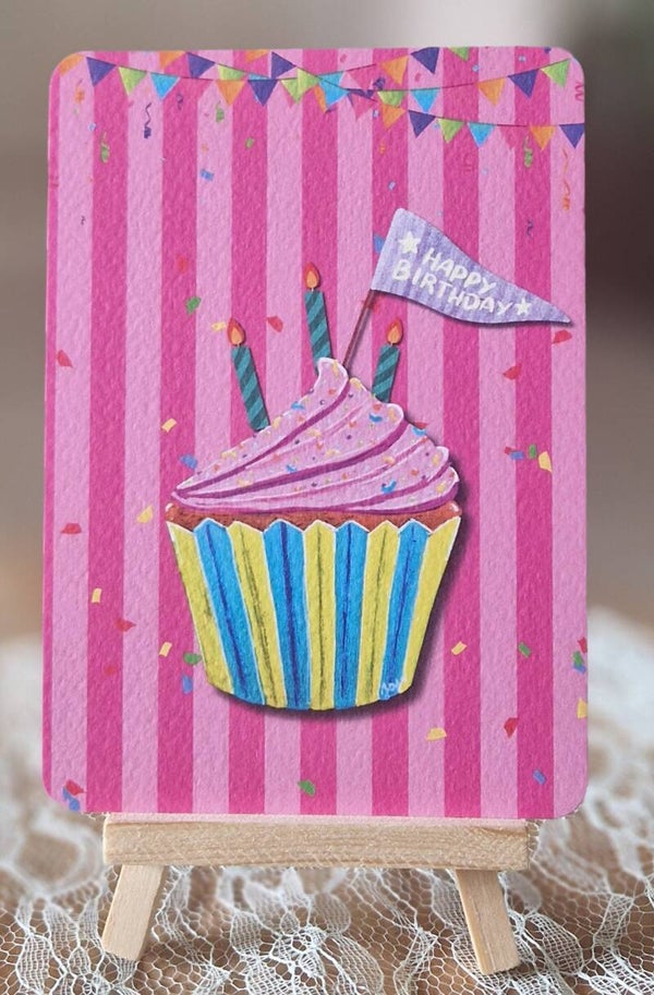 Happy Birthday Cupcake