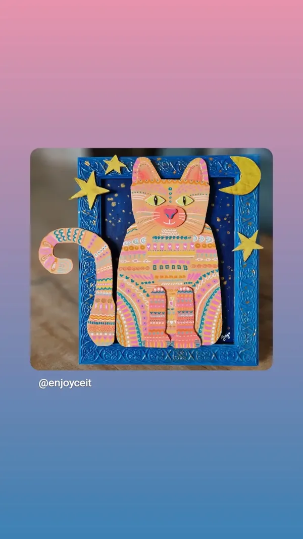 Starry night Kitty
